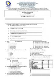 English Worksheet: Simple Past