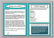 Informal letter giving news and advice (accompanies PowerPoint