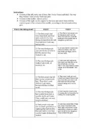 English worksheet: Mankind Evolution