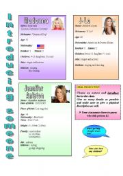 English Worksheet: Oral activty : Introducing someone