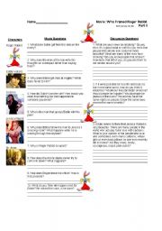 English Worksheet: Who Framed Roger Rabbit: Worksheet 2 of 7