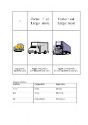 English Worksheet: adjectives