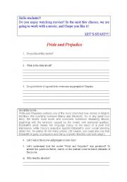 English Worksheet: Movie activity 