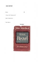 English worksheet: the pearl