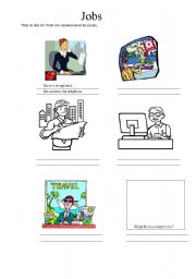 English Worksheet: Jobs and Occupations