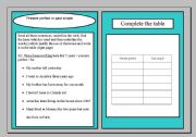 simple past VS present perfect