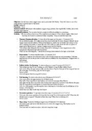 English Worksheet: bob marley