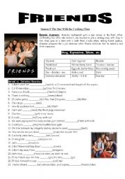 English Worksheet: Friends 