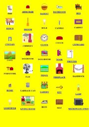 Furniture vocabulary