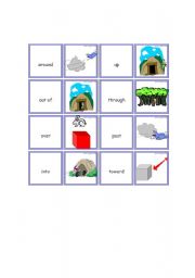 English Worksheet: Matching Game