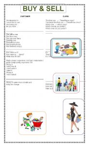 BUY AND SELL WORKSHEET
