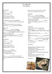 English Worksheet: You Had Me - Joss Stone