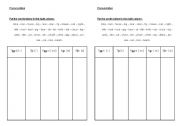 English Worksheet: Pronunciation 