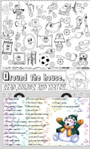 English Worksheet: objects