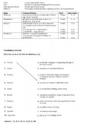 English worksheet: Lesson plan using a song - World Cup song Sign of a Victory by R Kelly