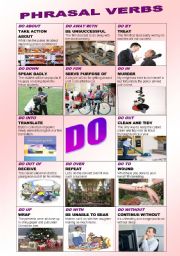 PHRASAL VERBS:DO