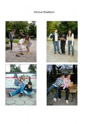 English Worksheet: Emotions