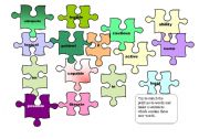 English Worksheet: puzzle for prefixes