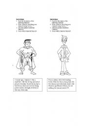 English Worksheet: Used to