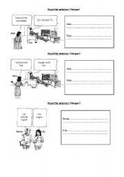 English Worksheet: Reported Speech