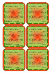 Comparatives Practice - Pairwork