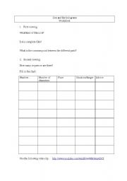 English worksheet: jem and the holograms