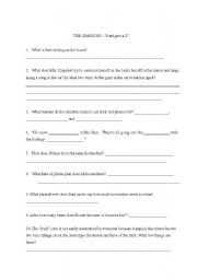 English Worksheet: Bart Gets a Z