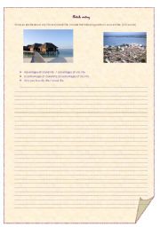 Writing an article worksheets