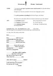 English worksheet: How much - A poem with gaps