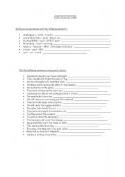 English Worksheet: the passive voice