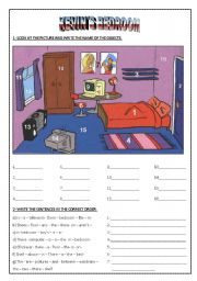 English Worksheet: Prepositions reloaded