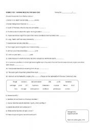 English worksheet: human skeleton & eyes