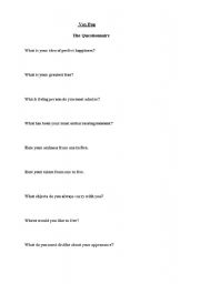 English Worksheet: Voxpop