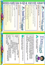 English Worksheet: Present Perfect Simple vs Present Perfect Continuous