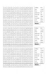 Word Search of The Home