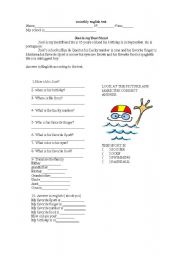 English worksheet: Sports