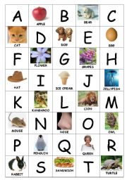 Alphabet Memory Game