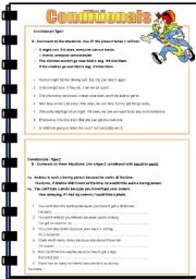 English Worksheet: conditionals