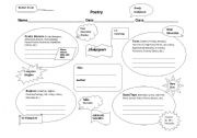 English Worksheet: Poetry Analyzer 