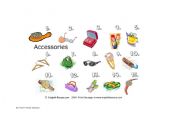 English Worksheet: Accesories 