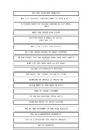 English Worksheet: activities for Swan Lake