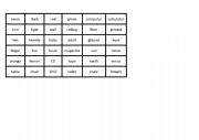 English Worksheet: Matching exercise