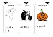 English Worksheet: Strange halloween stories
