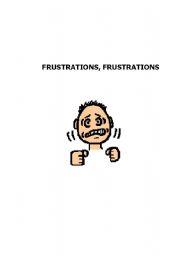 English Worksheet: frustration