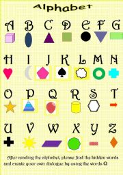 creative alphabet:)