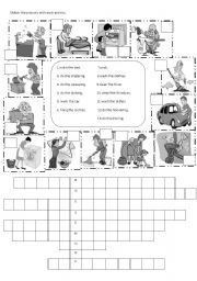 English Worksheet: HOUSEWORK