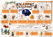 English Worksheet: halloween activities