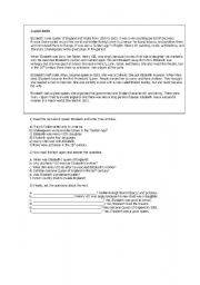 English Worksheet: Past simple tense