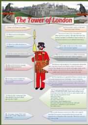 English Worksheet: The Tower of London