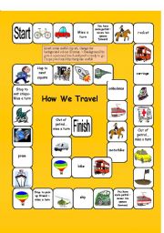 English Worksheet: Transport